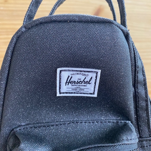 HERSCHEL Grey Sparkle Pocketbook Pouch - Picture 5 of 5